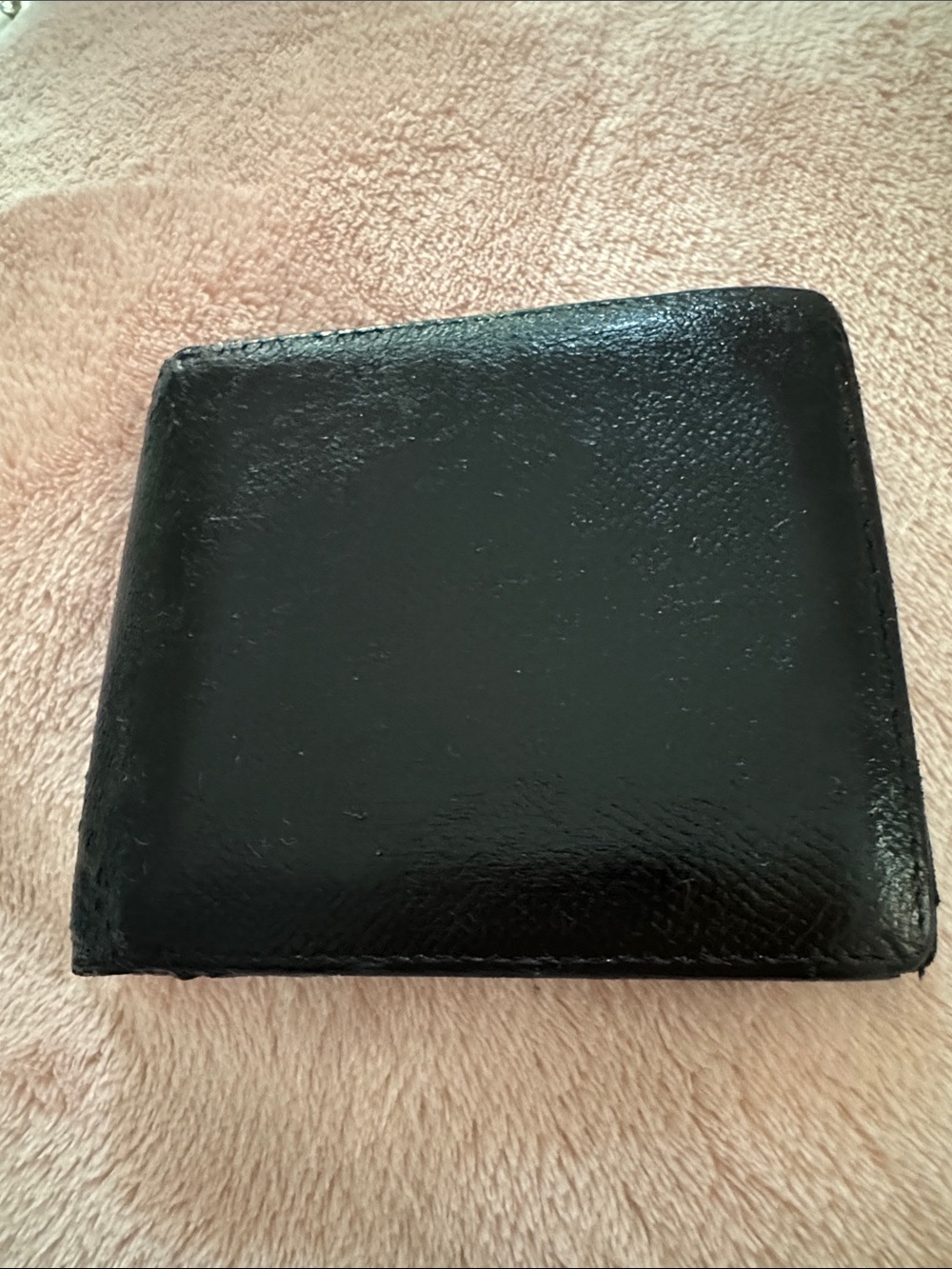 Bvlgari Classic Black Leather Bi-Fold Wallet - Men Accessories refurbished